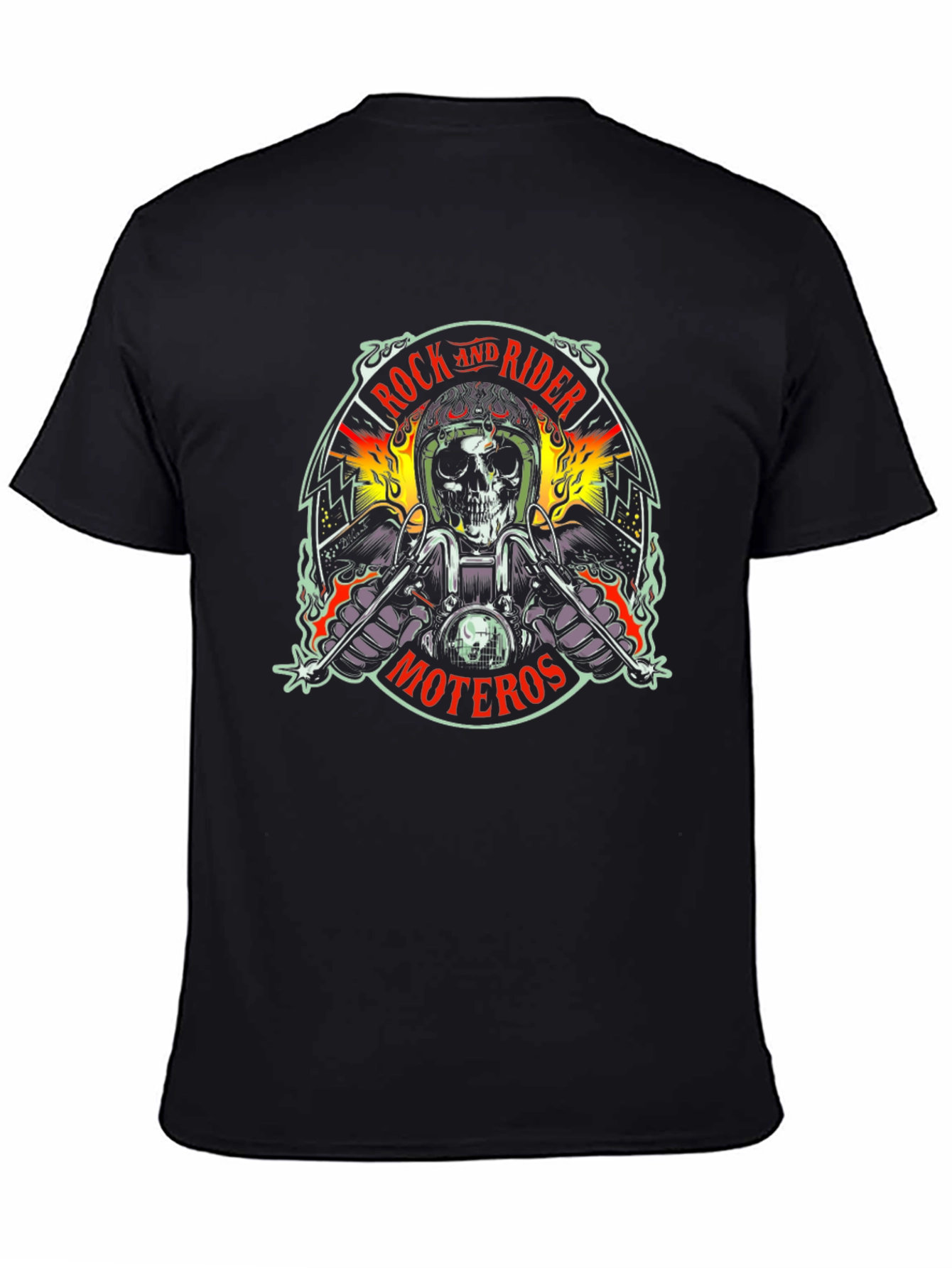 Rock & Rider Moteros Graphic Tee