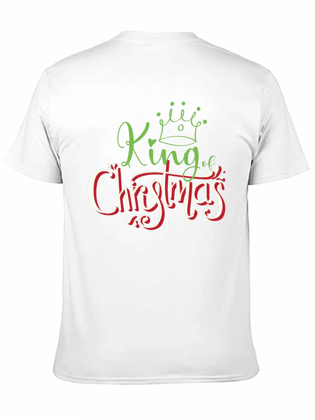 King of Christmas Graphic T-Shirt - Holiday Apparel