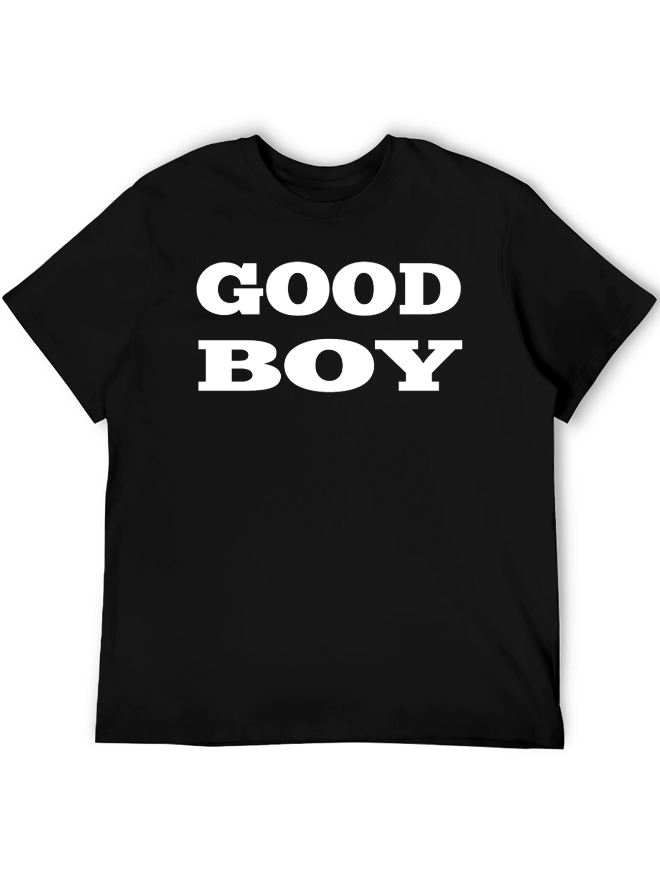 Good Boy Black Graphic T-Shirt