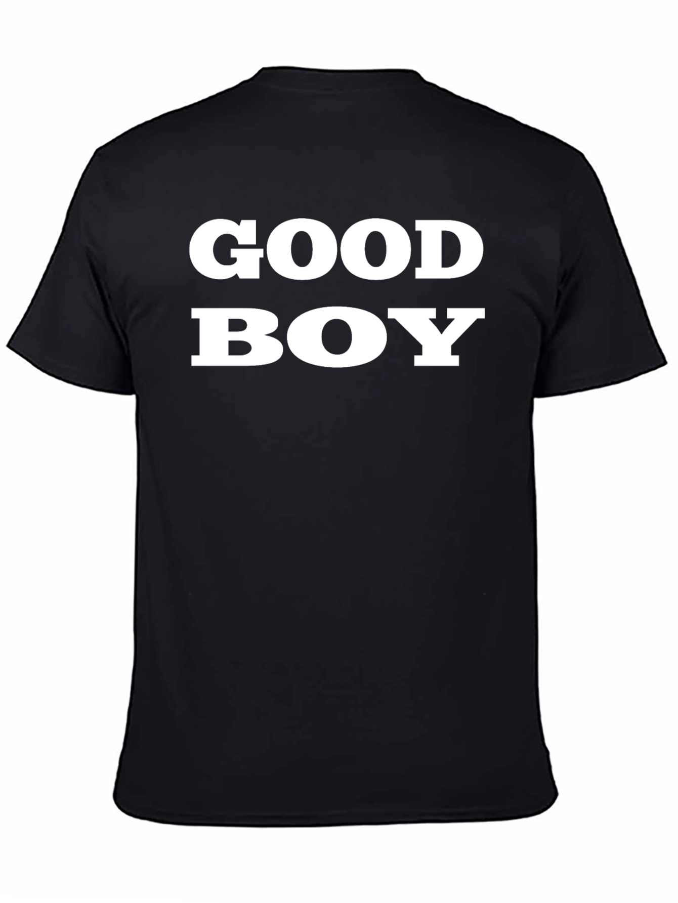Good Boy Black Graphic T-Shirt