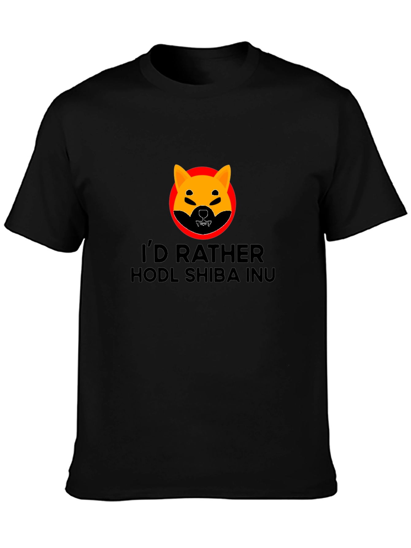 Id Rather HODL Shiba Inu T-Shirt