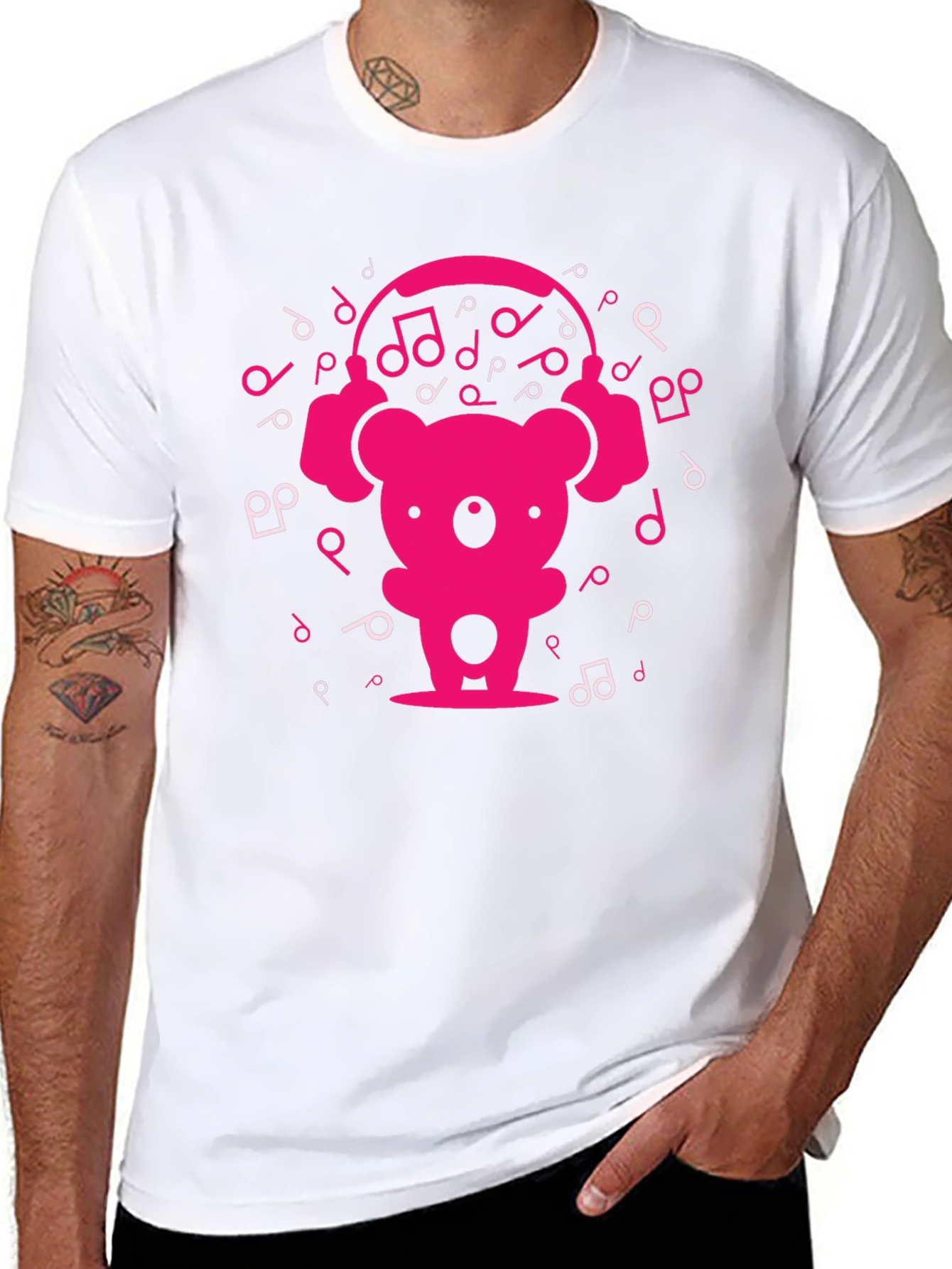 Koala DJ Graphic Tee - Trendy Music Lover Shirt