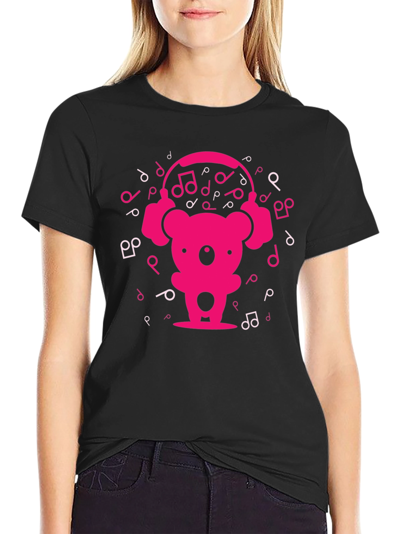 Koala DJ Graphic Tee - Trendy Music Lover Shirt