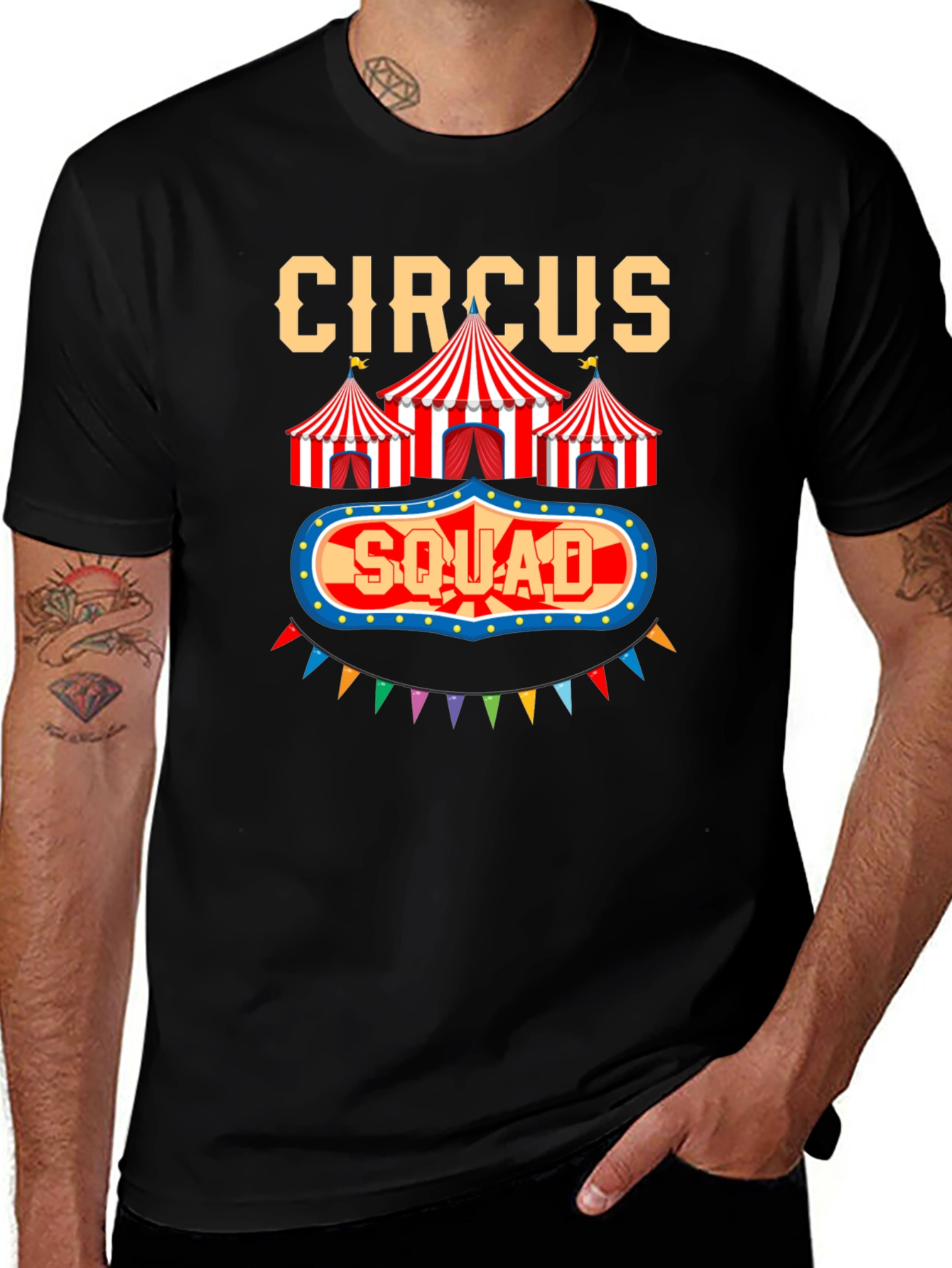 Circus Squad Tee - Fun Festival T-Shirt