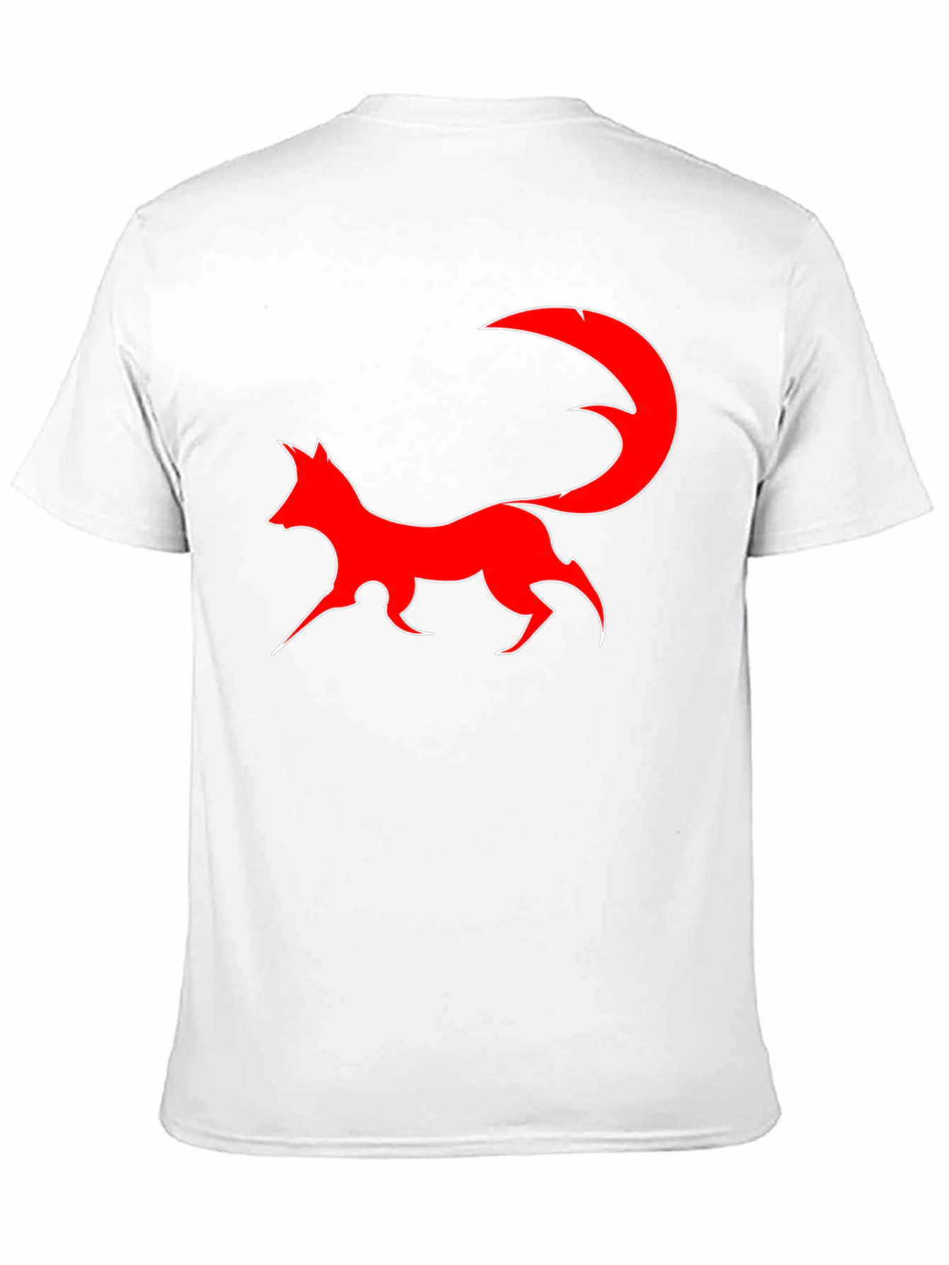 Fox Silhouette Graphic Tee - Black