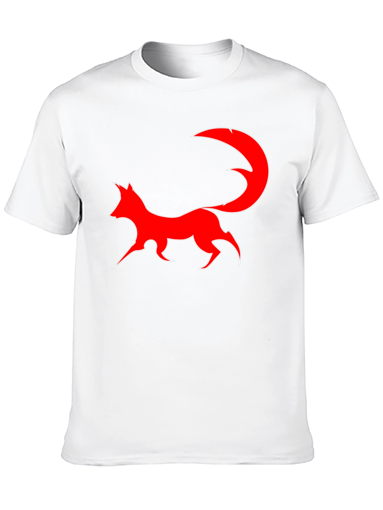 Fox Silhouette Graphic Tee - Black