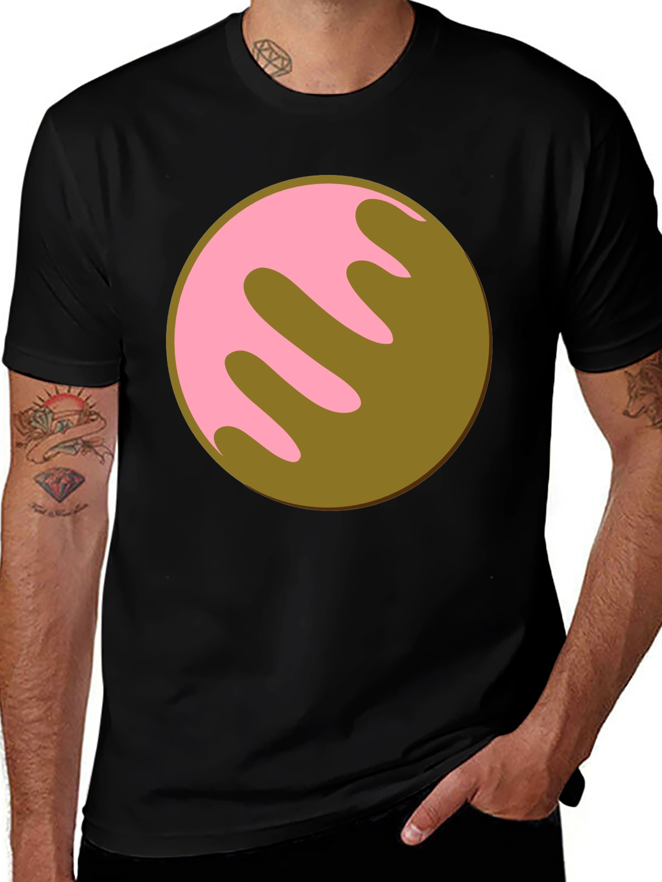 Doughnut Glaze T-Shirt - Fun Novelty Tee