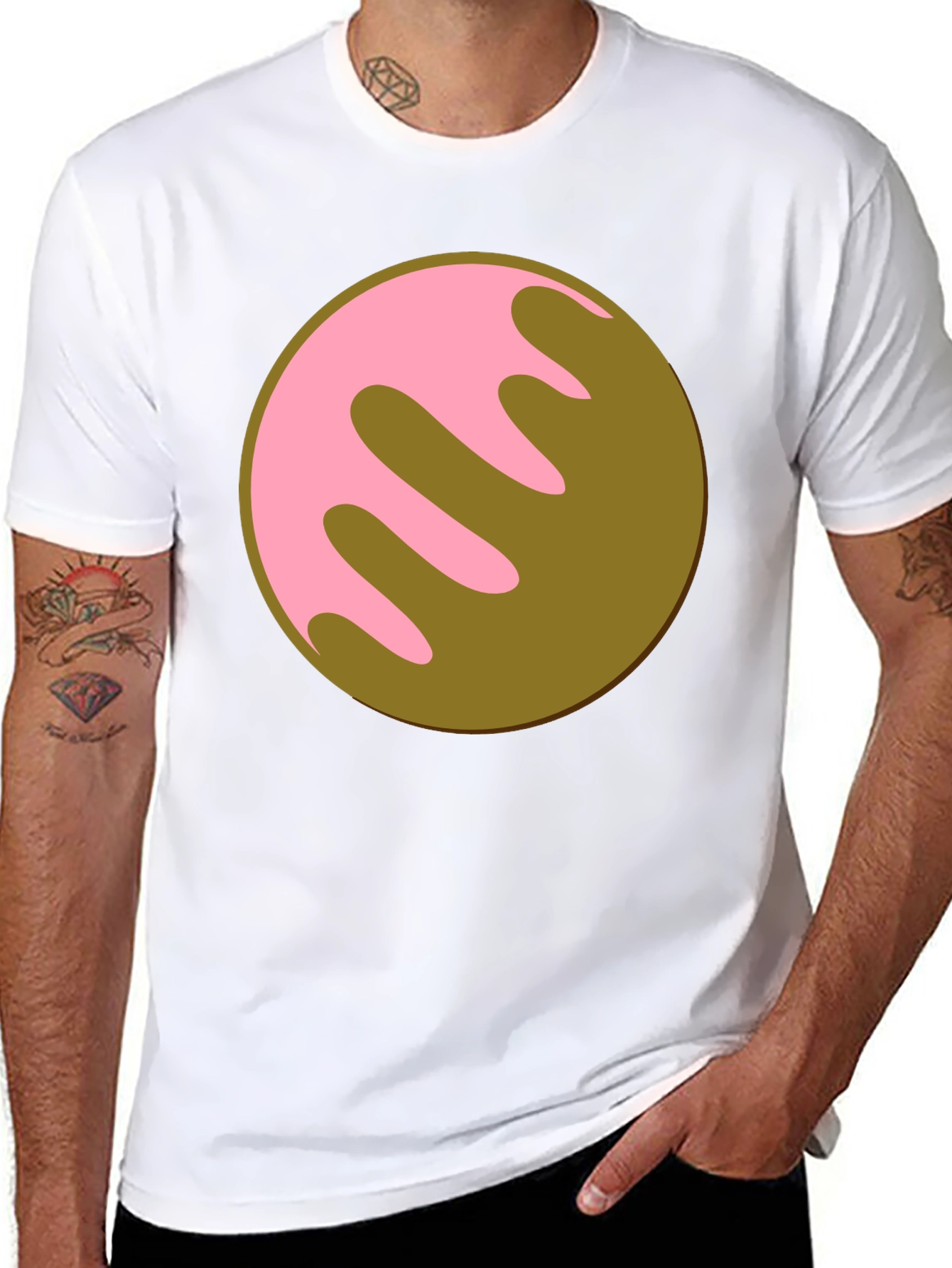 Doughnut Glaze T-Shirt - Fun Novelty Tee