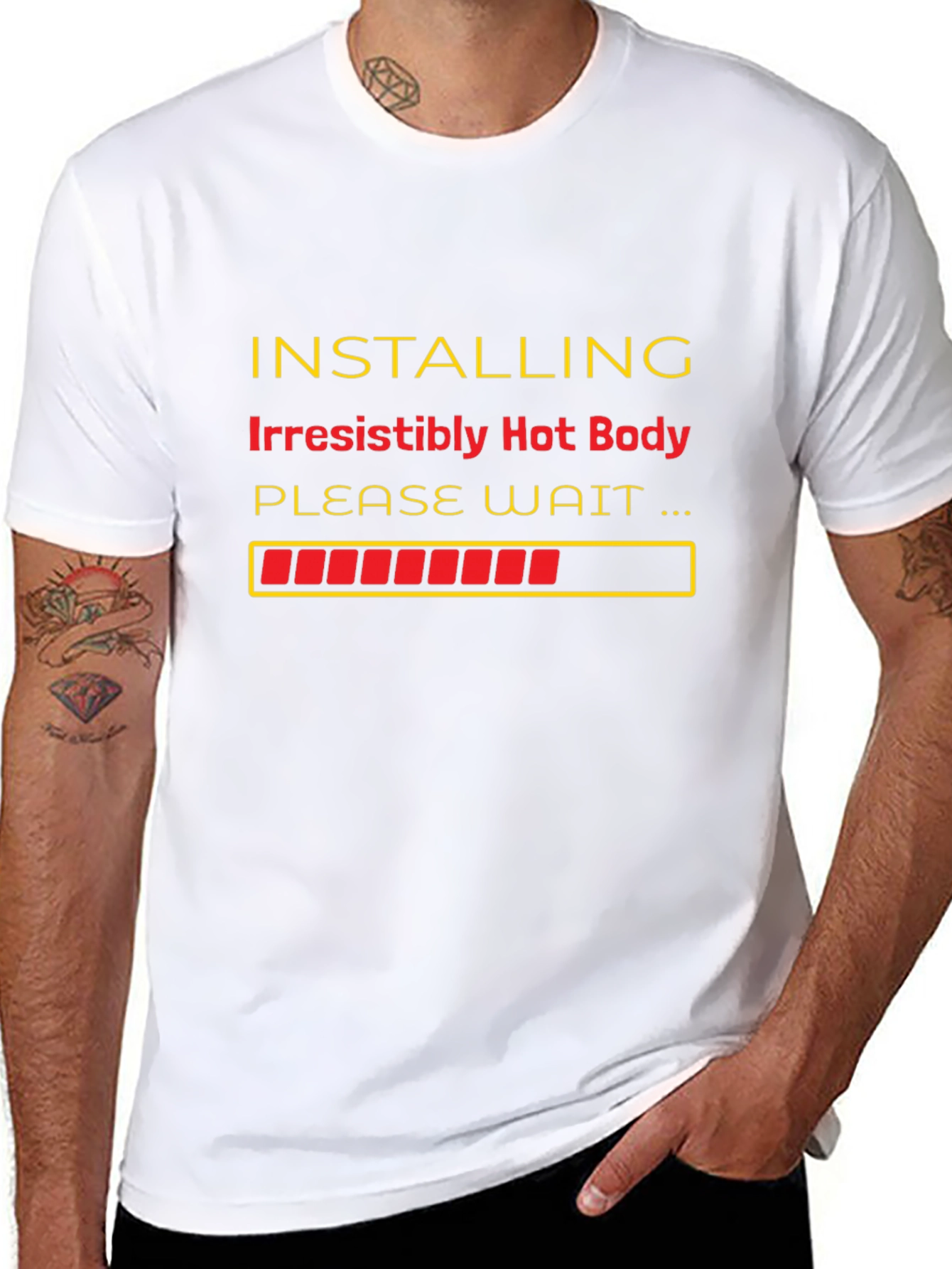 Installing Irresistibly Hot Body T-Shirt