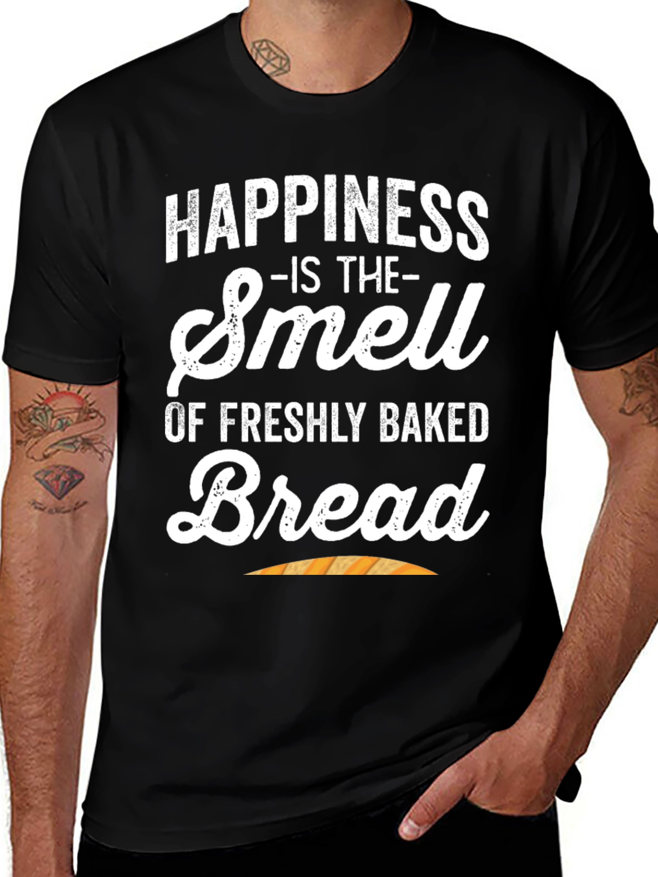 Happiness is Freshly Baked Bread T-Shirt