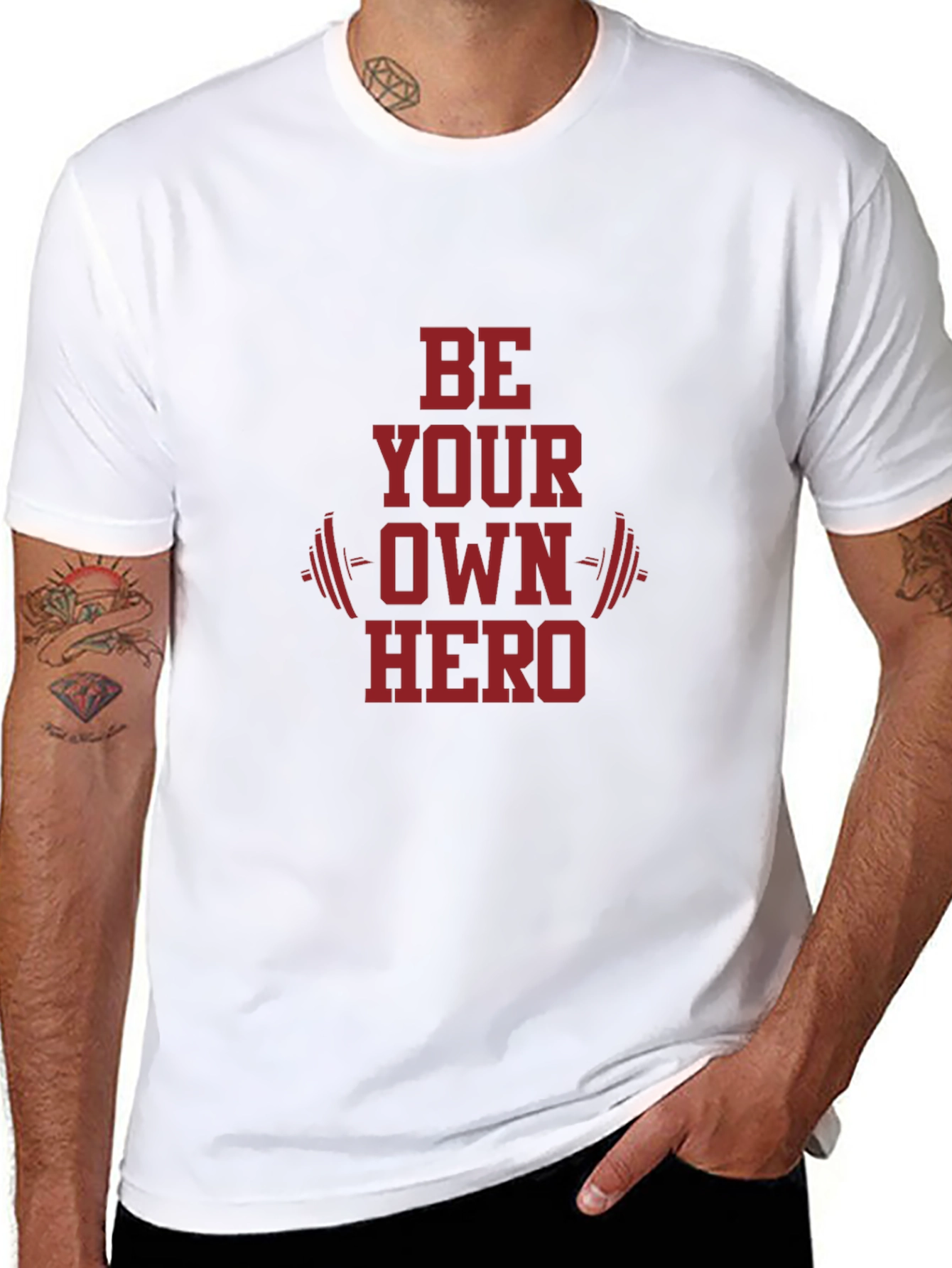 Be Your Own Hero Graphic T-Shirt