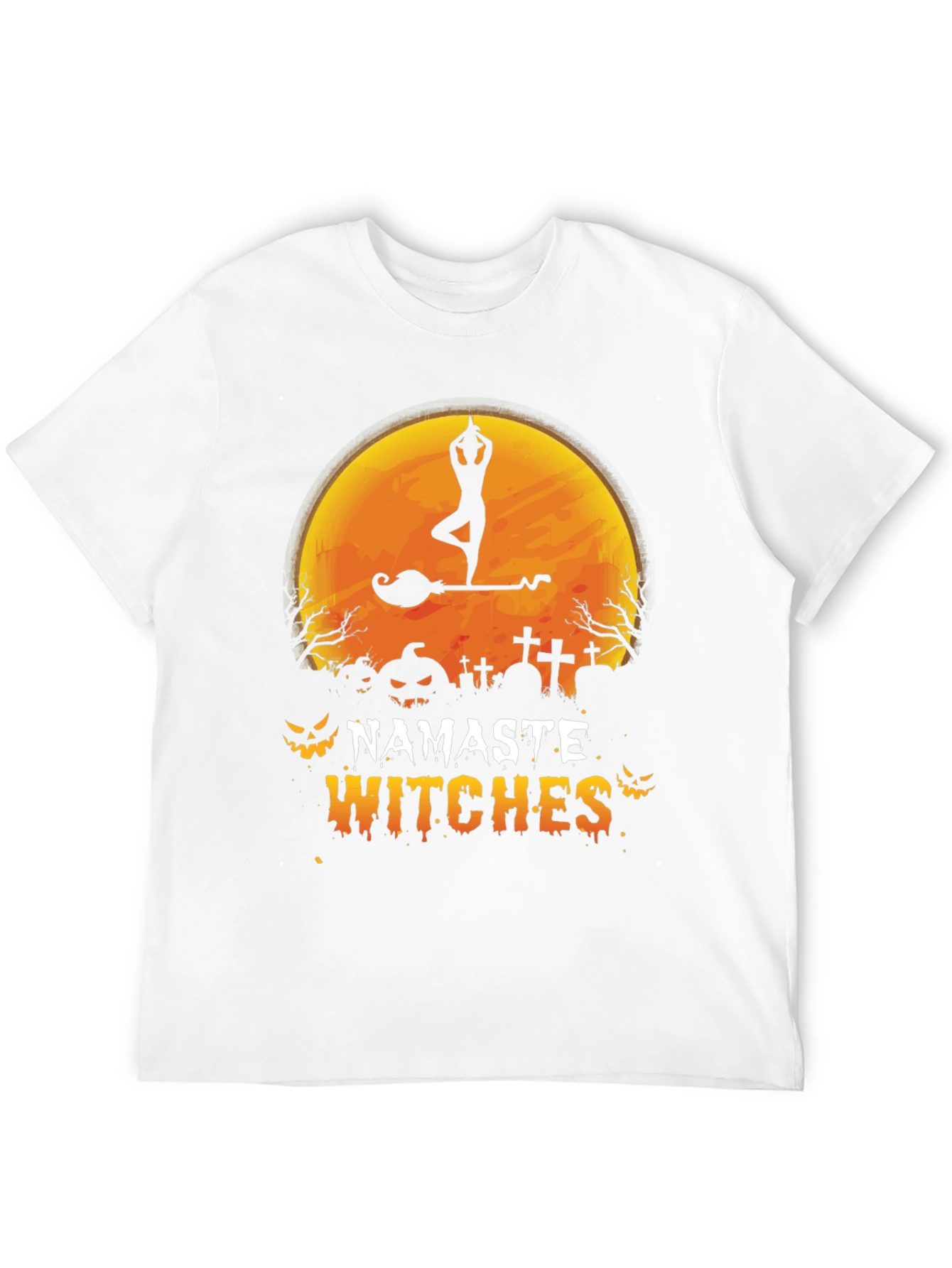 Namaste Witches Halloween Yoga T-Shirt