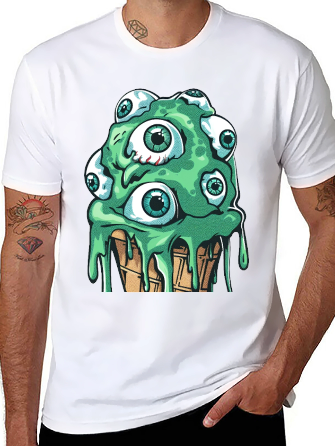Eye Scream T-Shirt - Funky Eye-Catching Design