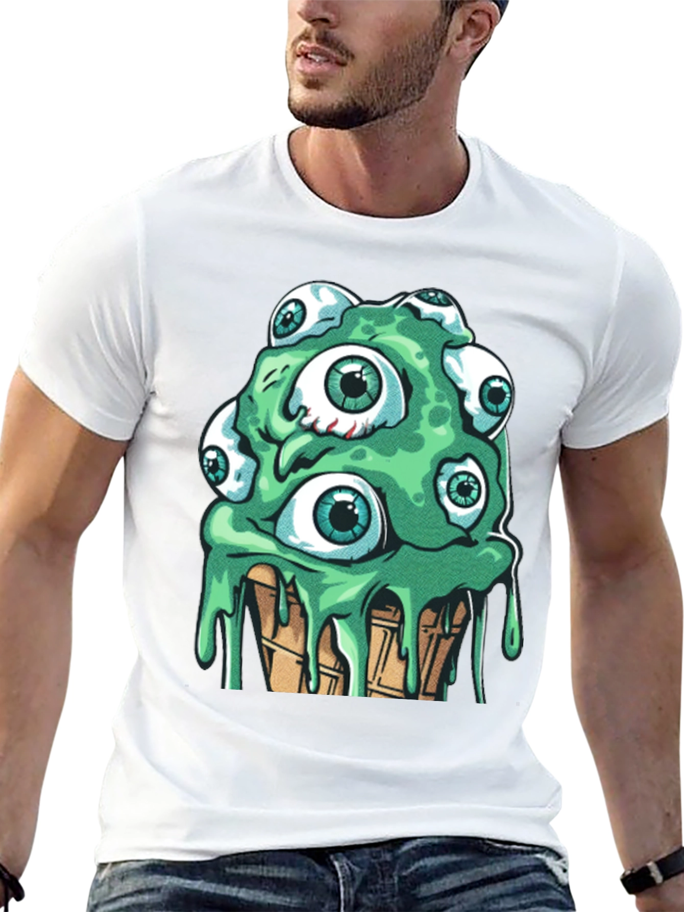 Eye Scream T-Shirt - Funky Eye-Catching Design