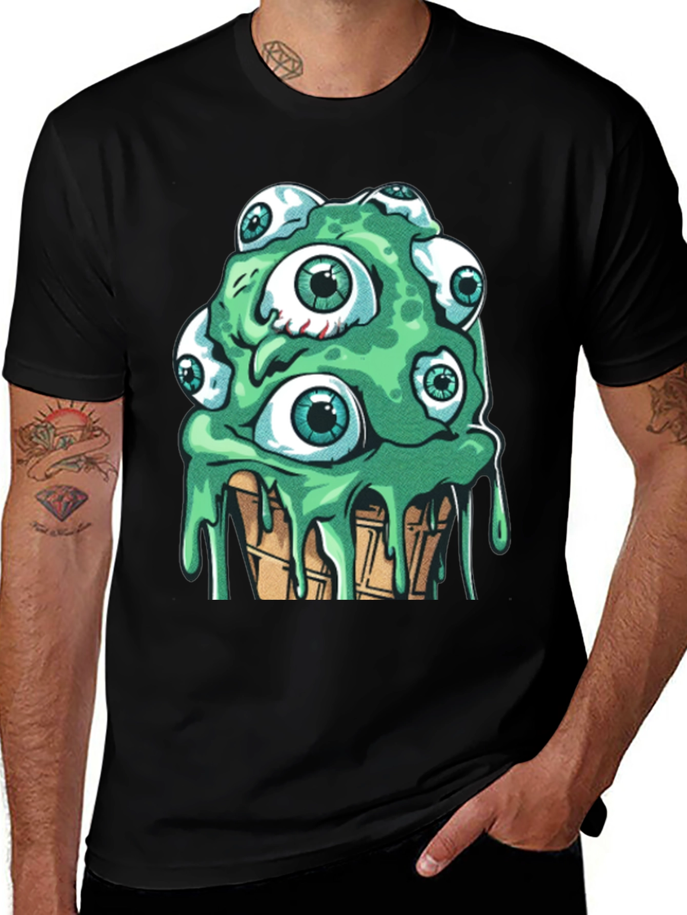 Eye Scream T-Shirt - Funky Eye-Catching Design