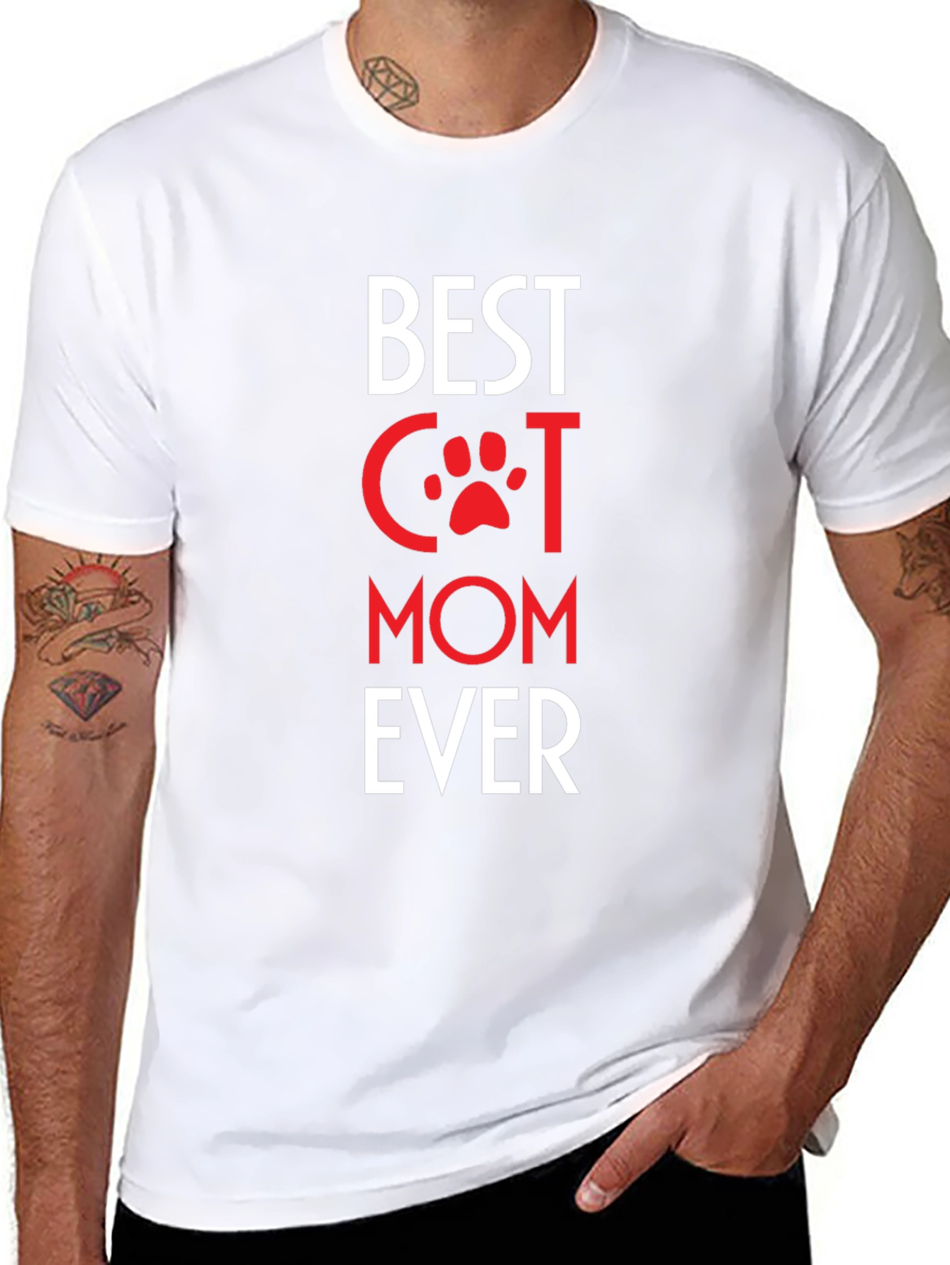 Best Cat Mom Ever T-Shirt