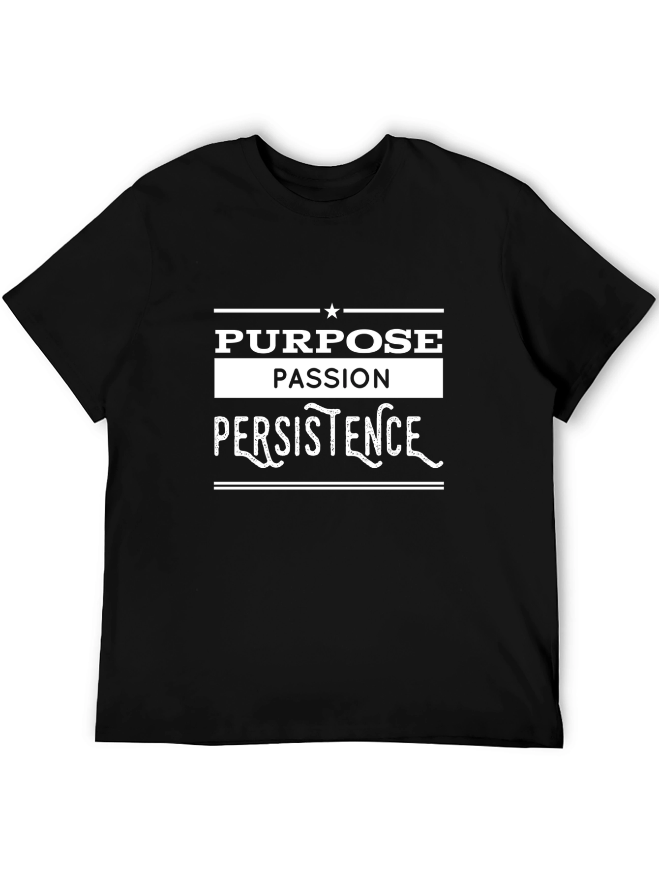 Purpose Passion Persistence Graphic Tee