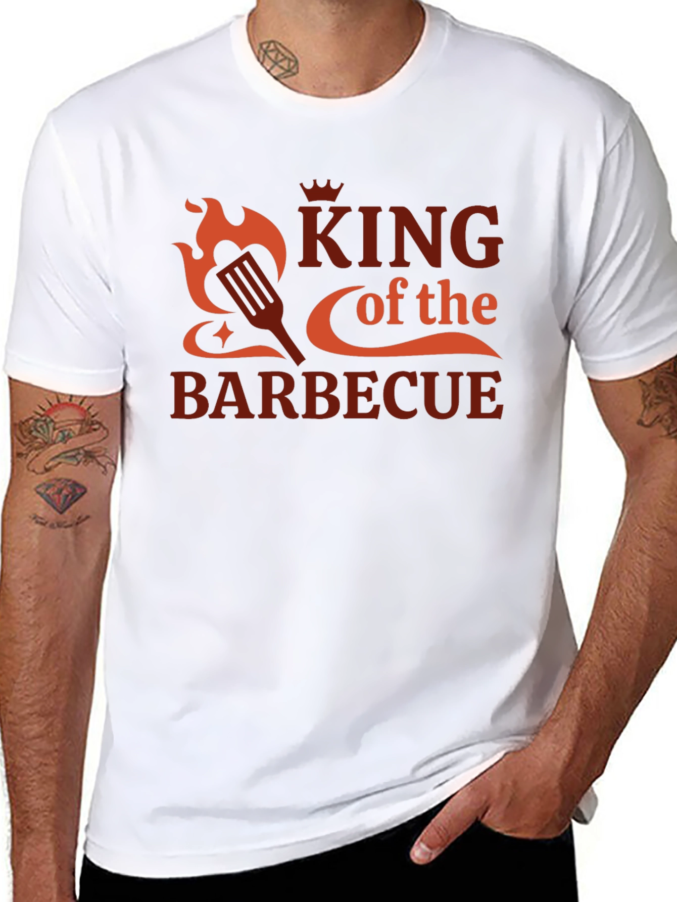 King of the Barbecue Graphic T-Shirt