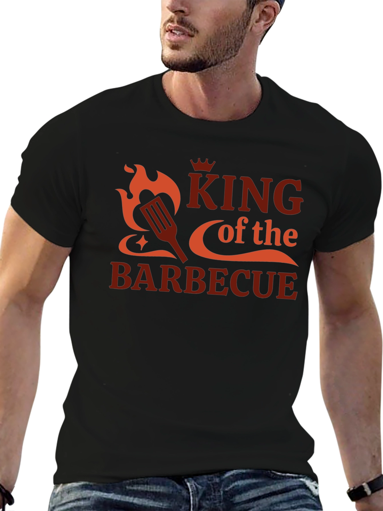 King of the Barbecue Graphic T-Shirt