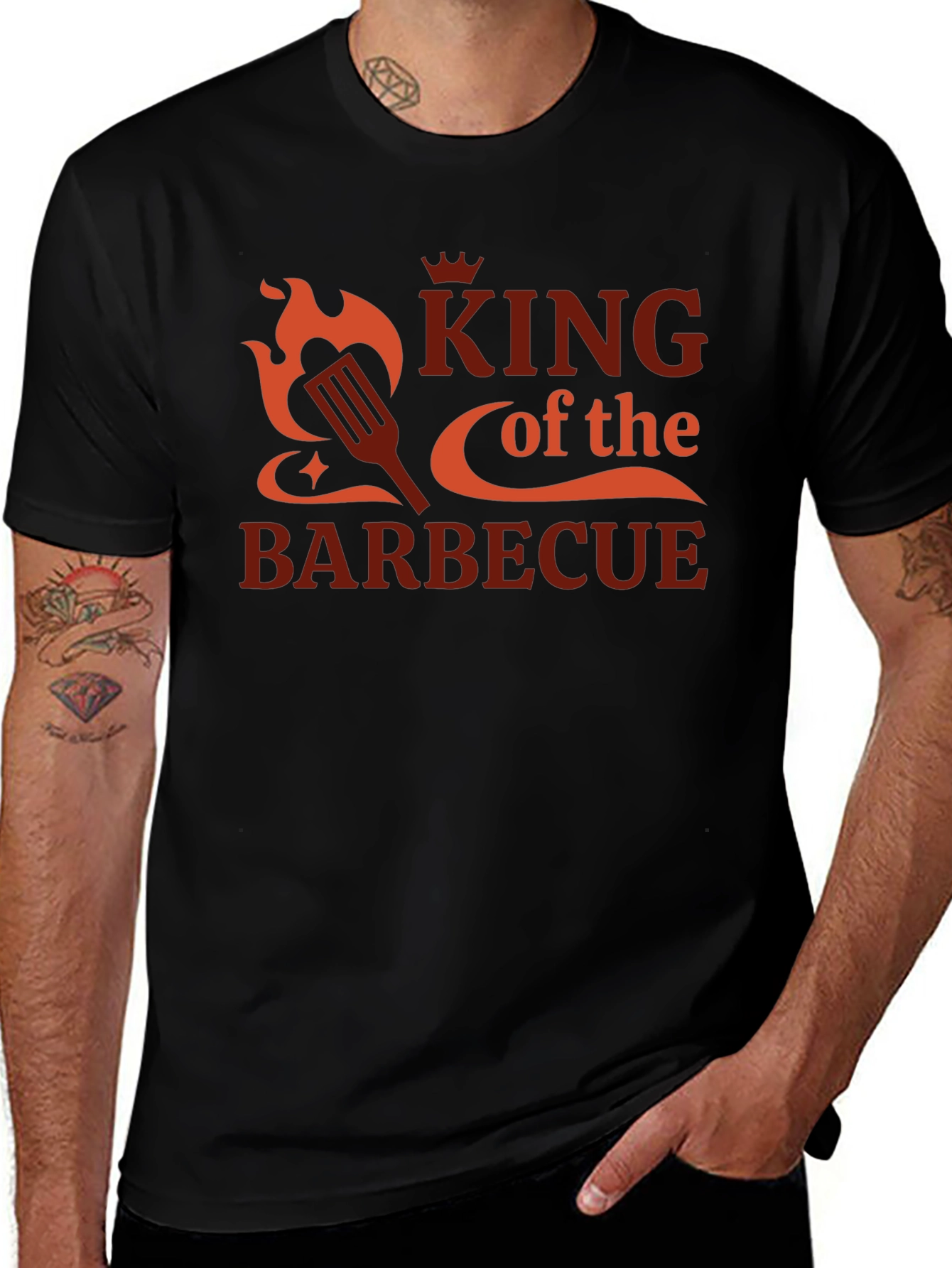 King of the Barbecue Graphic T-Shirt