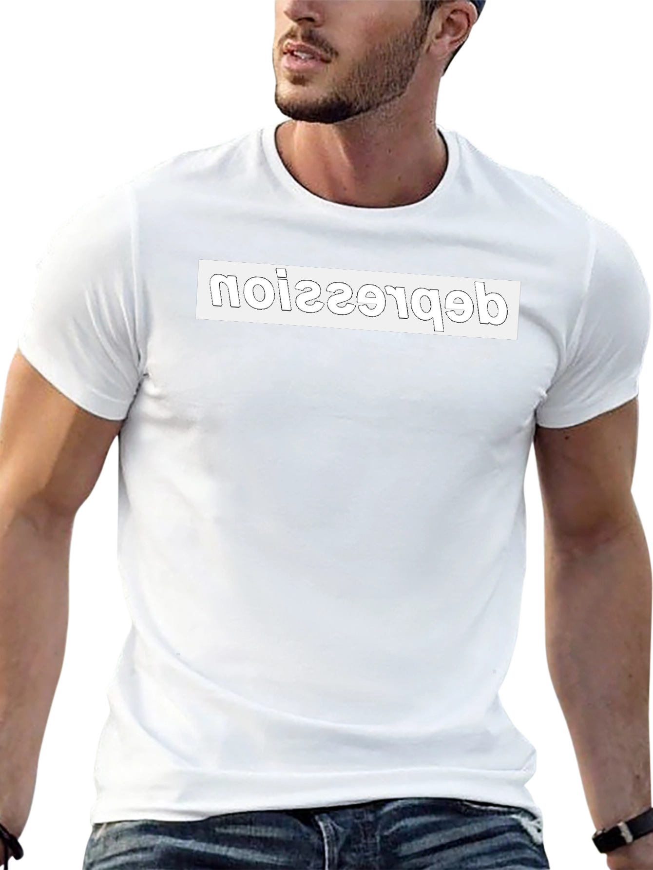 Black Depression Inversion T-Shirt