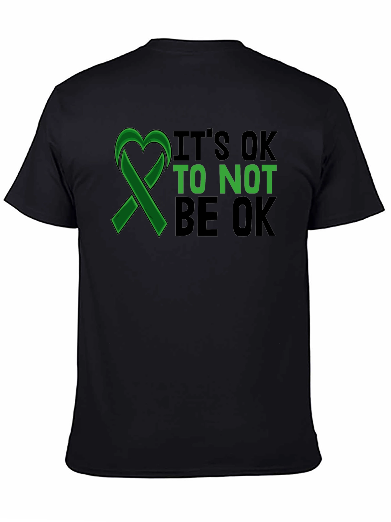 Its OK to Not Be OK Mental Health T-Shirt