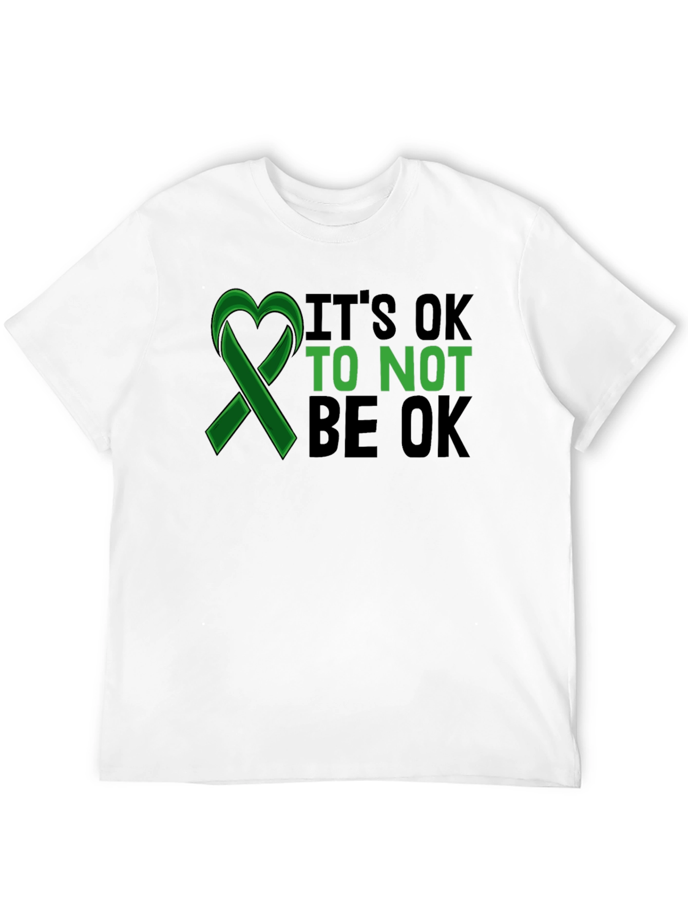 Its OK to Not Be OK Mental Health T-Shirt
