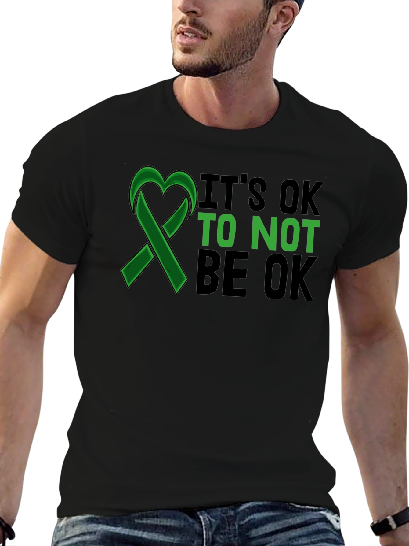 Its OK to Not Be OK Mental Health T-Shirt