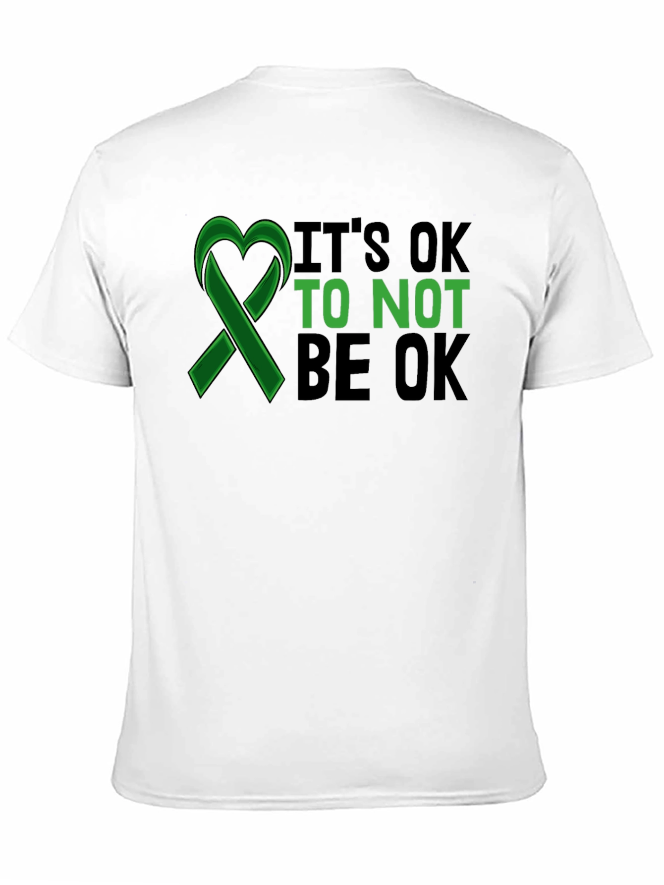 Its OK to Not Be OK Mental Health T-Shirt