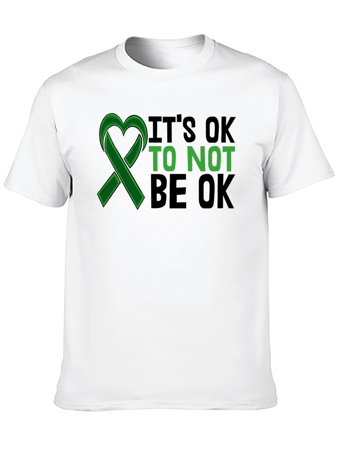 Its OK to Not Be OK Mental Health T-Shirt