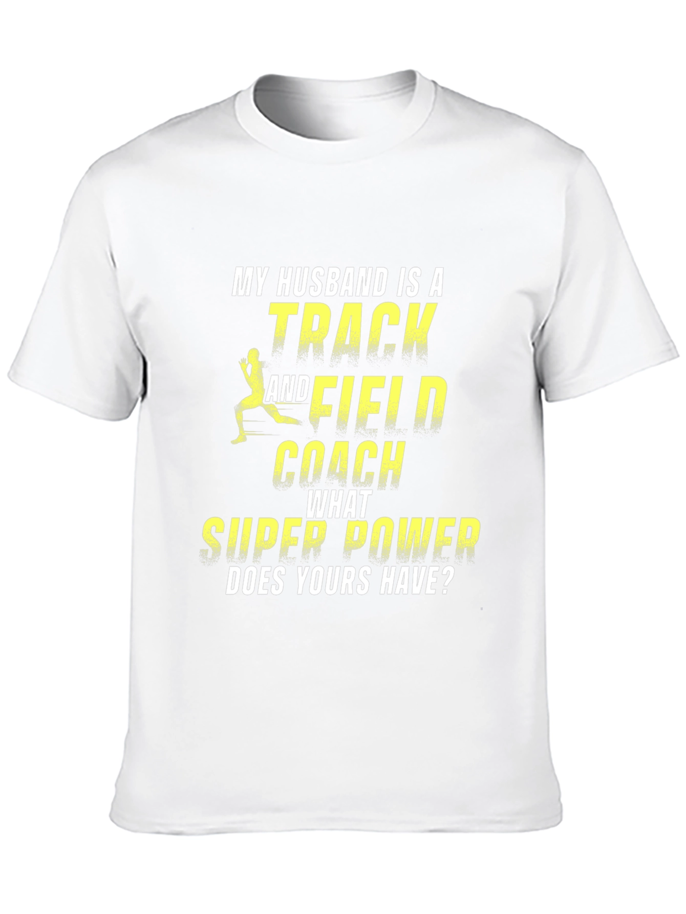 Track & Field Coach Husband T-Shirt