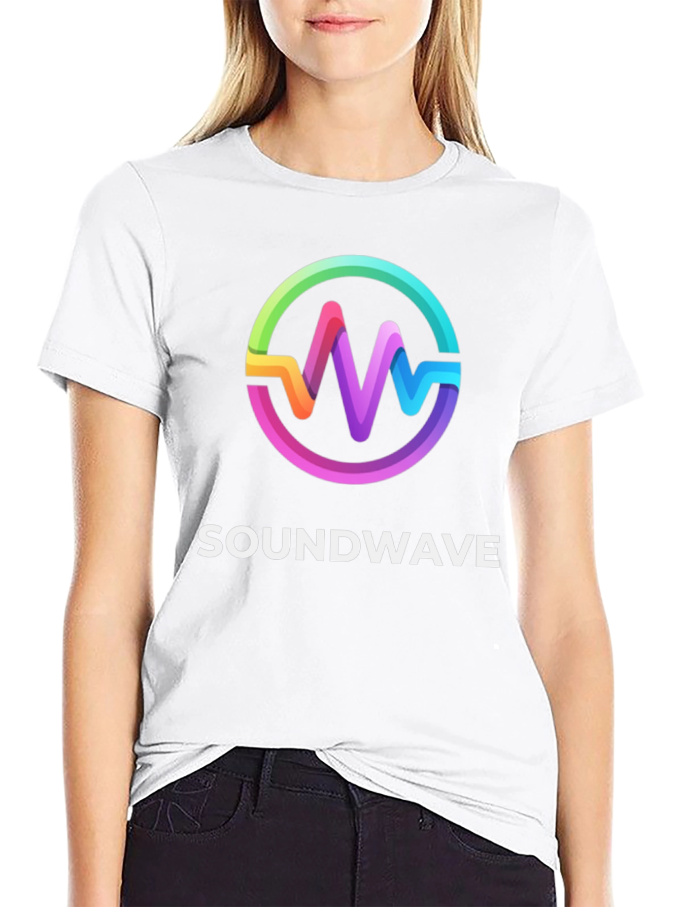 Soundwave Black Graphic Tee