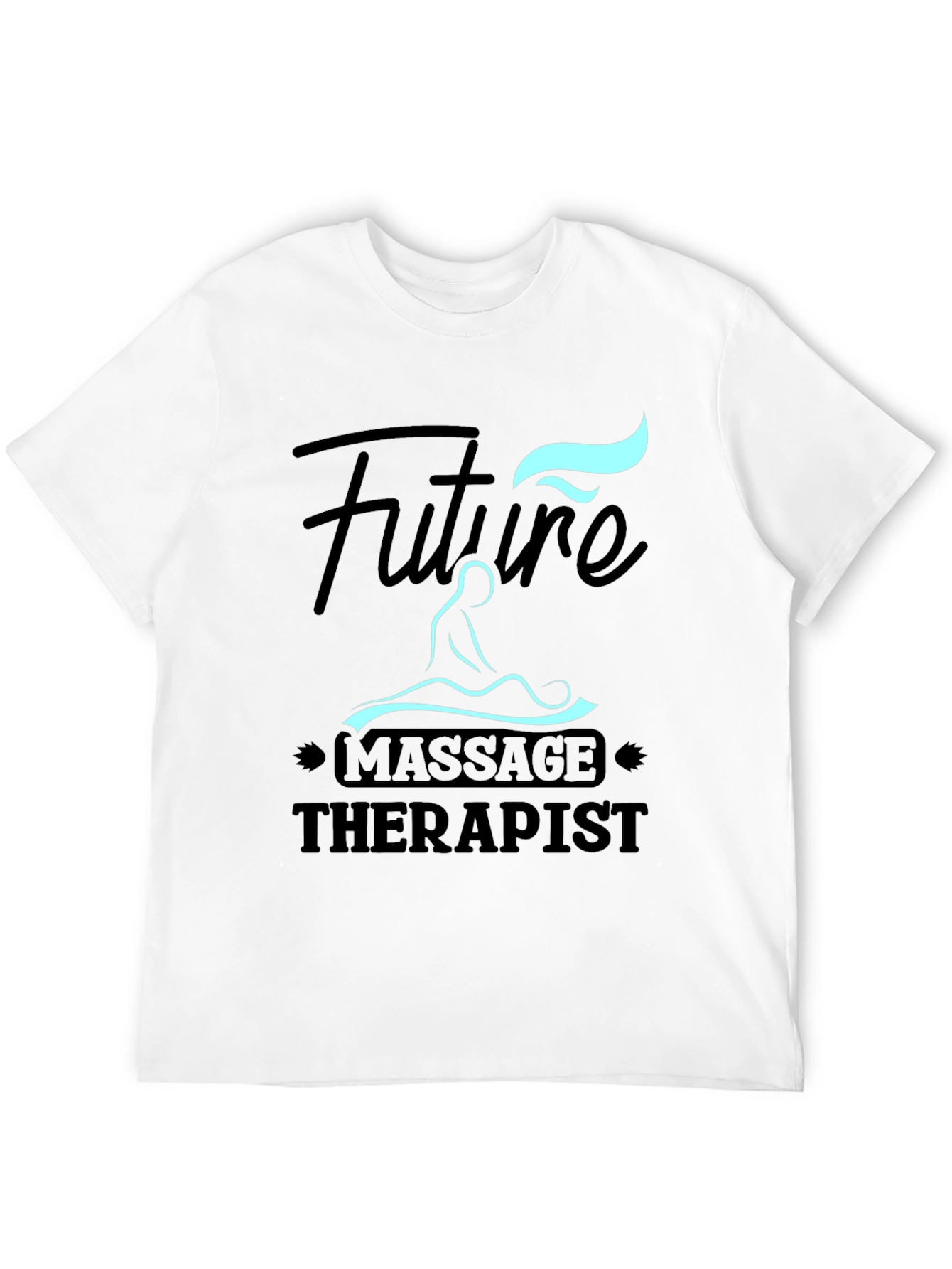 Future Massage Therapist Graphic Tee - Black