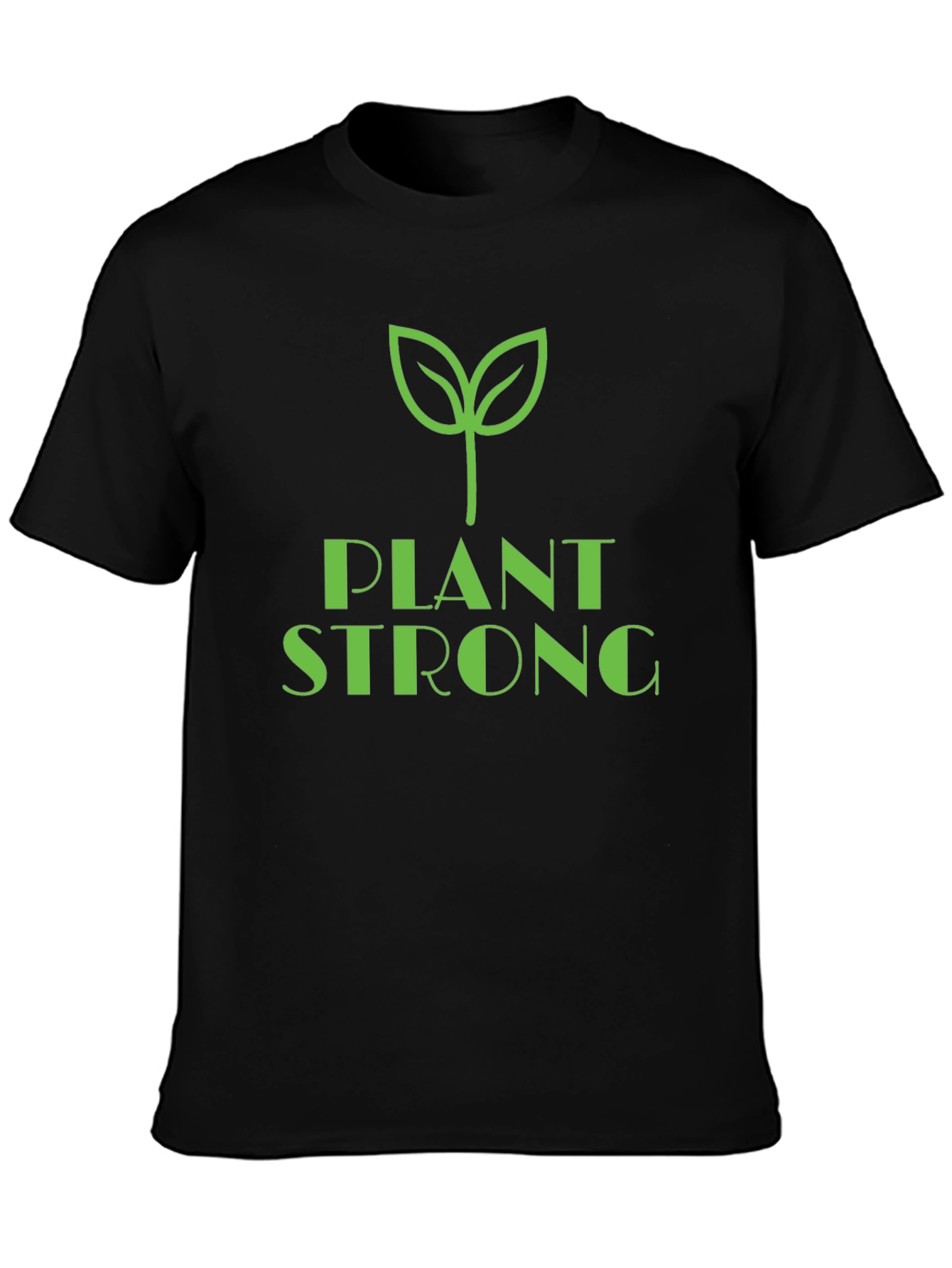 Plant Strong Graphic Tee - Vegan Lifestyle Shirt