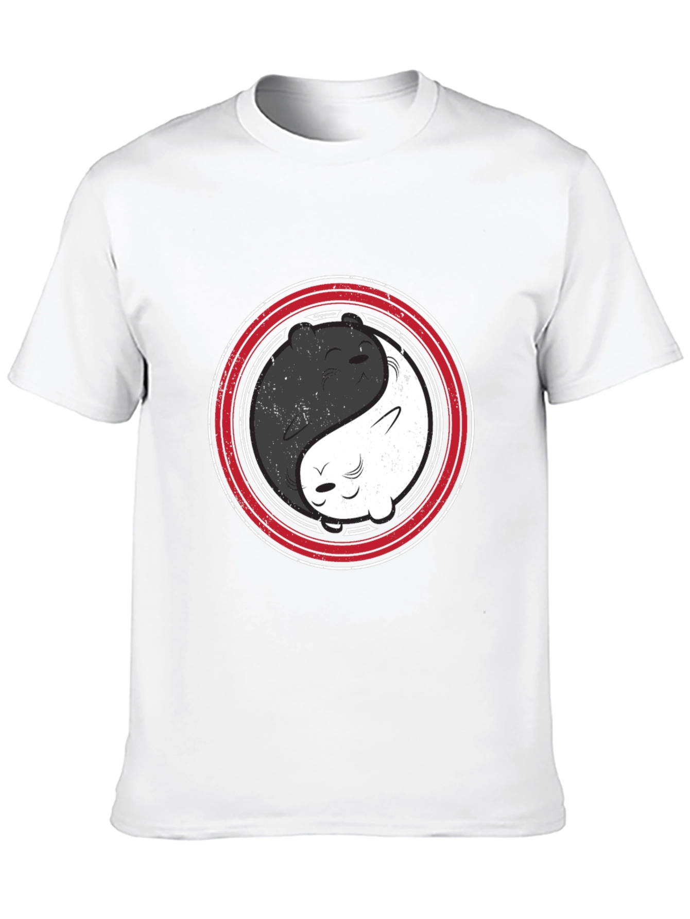 Yin Yang Bears T-Shirt - Harmony & Balance
