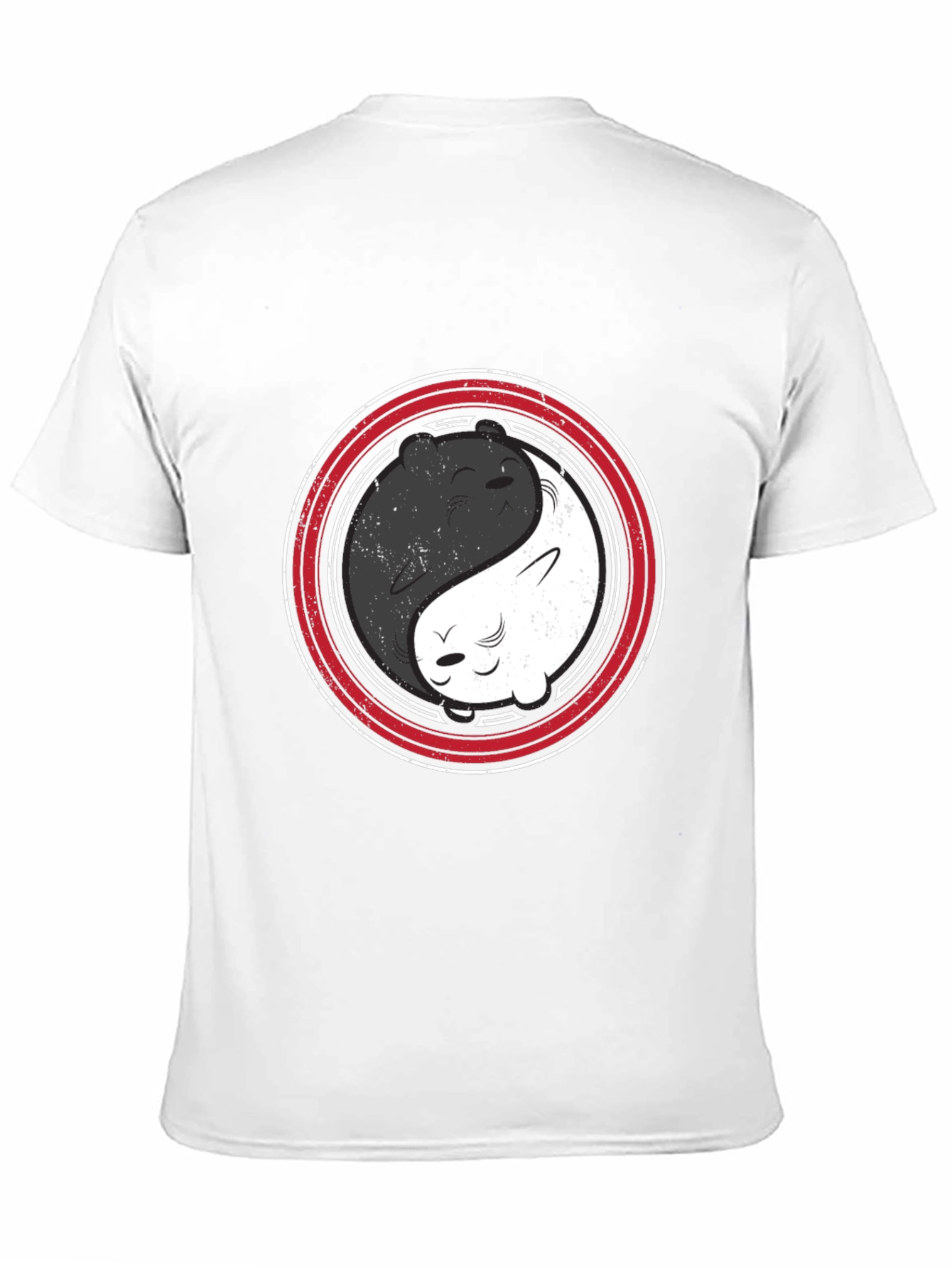 Yin Yang Bears T-Shirt - Harmony & Balance
