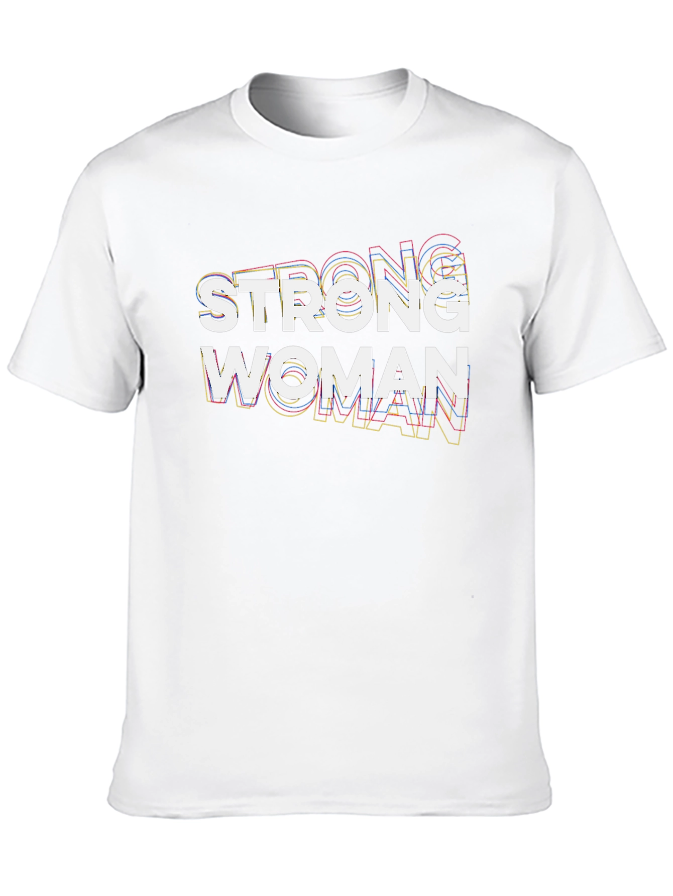 Strong Woman Graphic Tee - Empowering Design