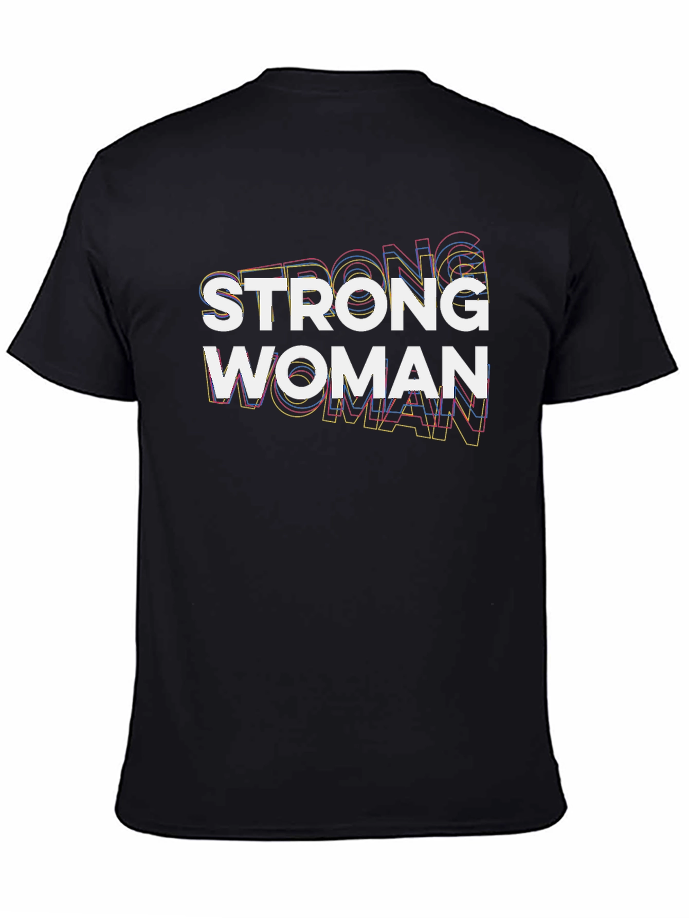 Strong Woman Graphic Tee - Empowering Design