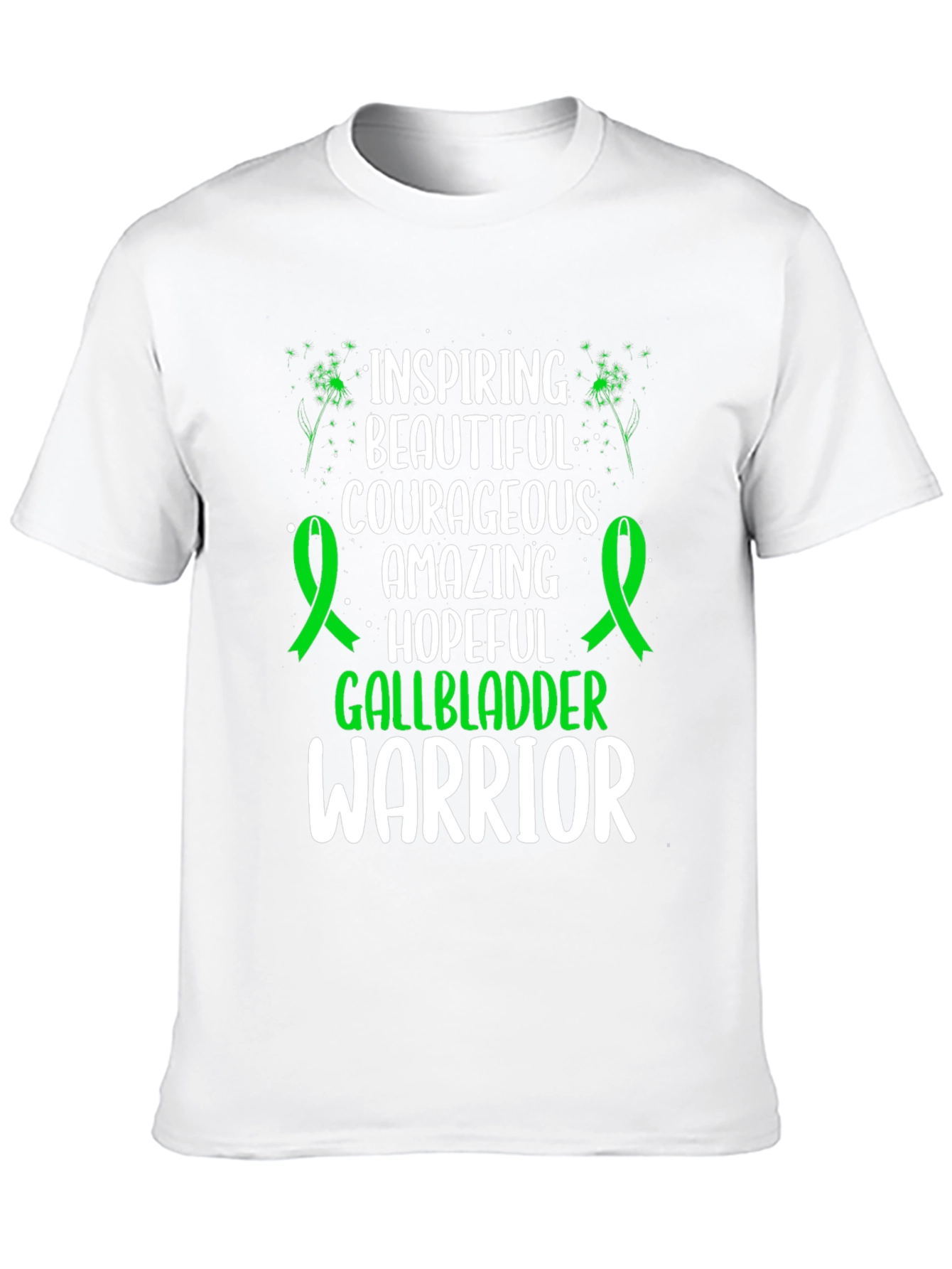 Gallbladder Warrior T-Shirt - Inspirational & Hopeful