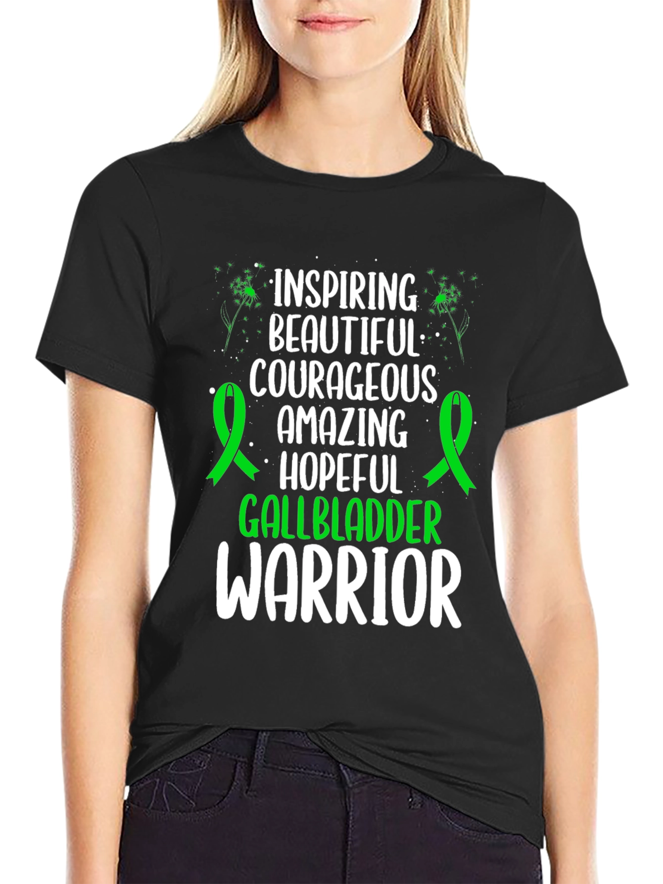 Gallbladder Warrior T-Shirt - Inspirational & Hopeful