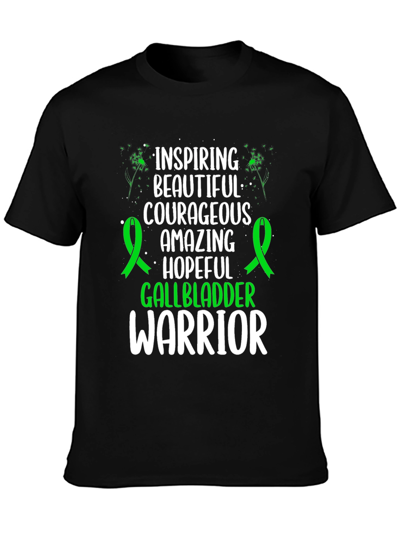 Gallbladder Warrior T-Shirt - Inspirational & Hopeful
