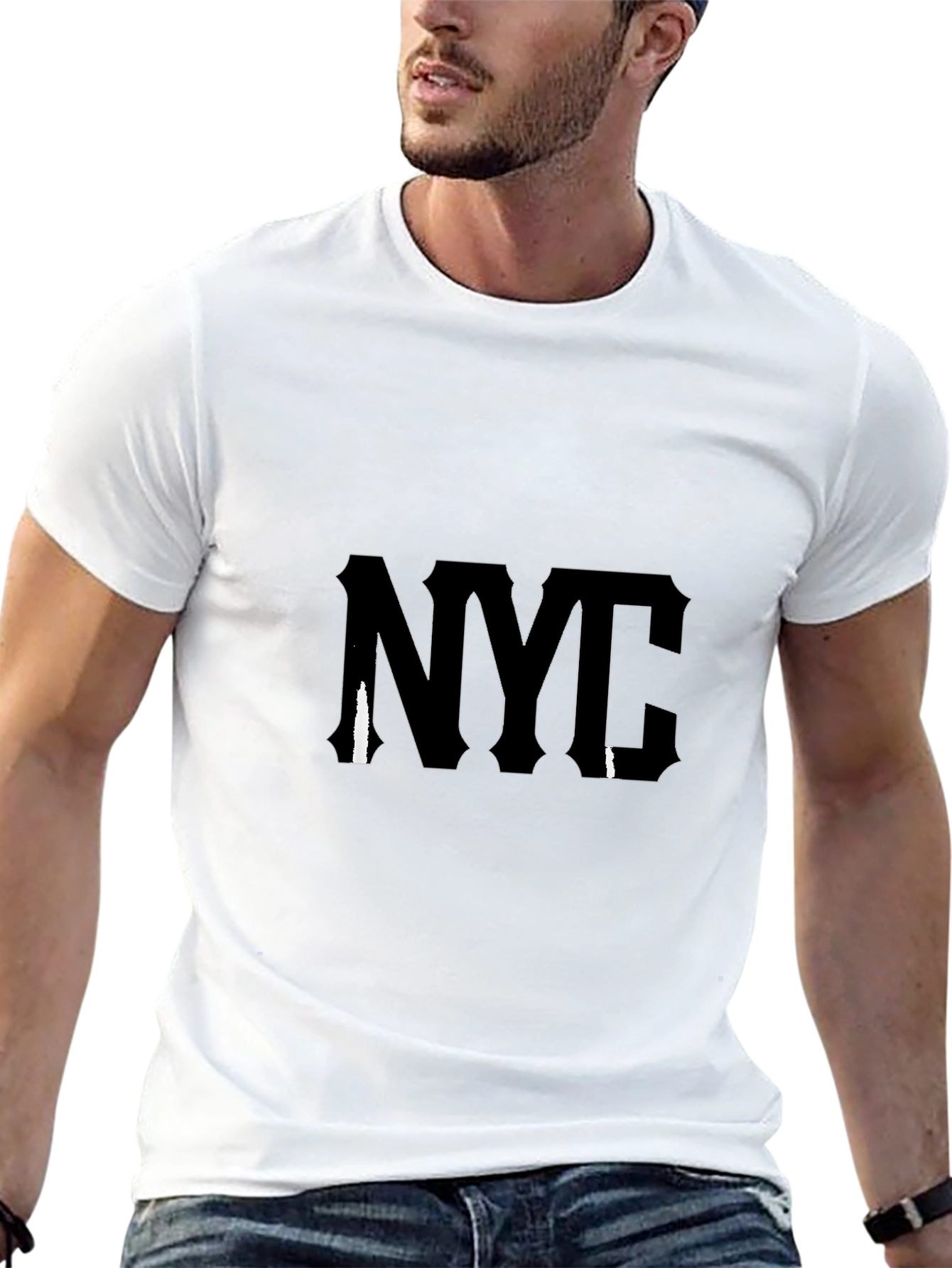 NYC Graphic Tee - Classic Black T-Shirt