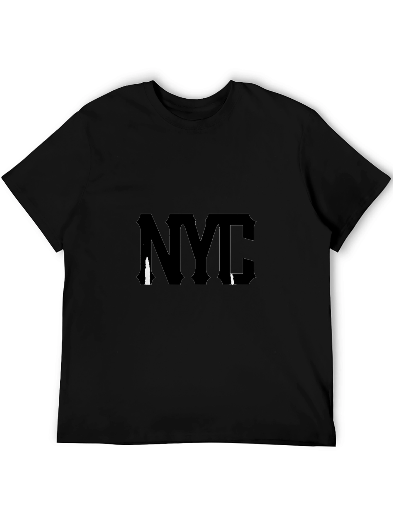 NYC Graphic Tee - Classic Black T-Shirt