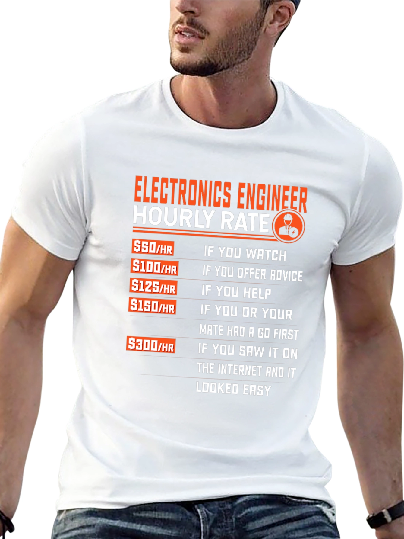 Electronics Engineer Hourly Rate T-Shirt