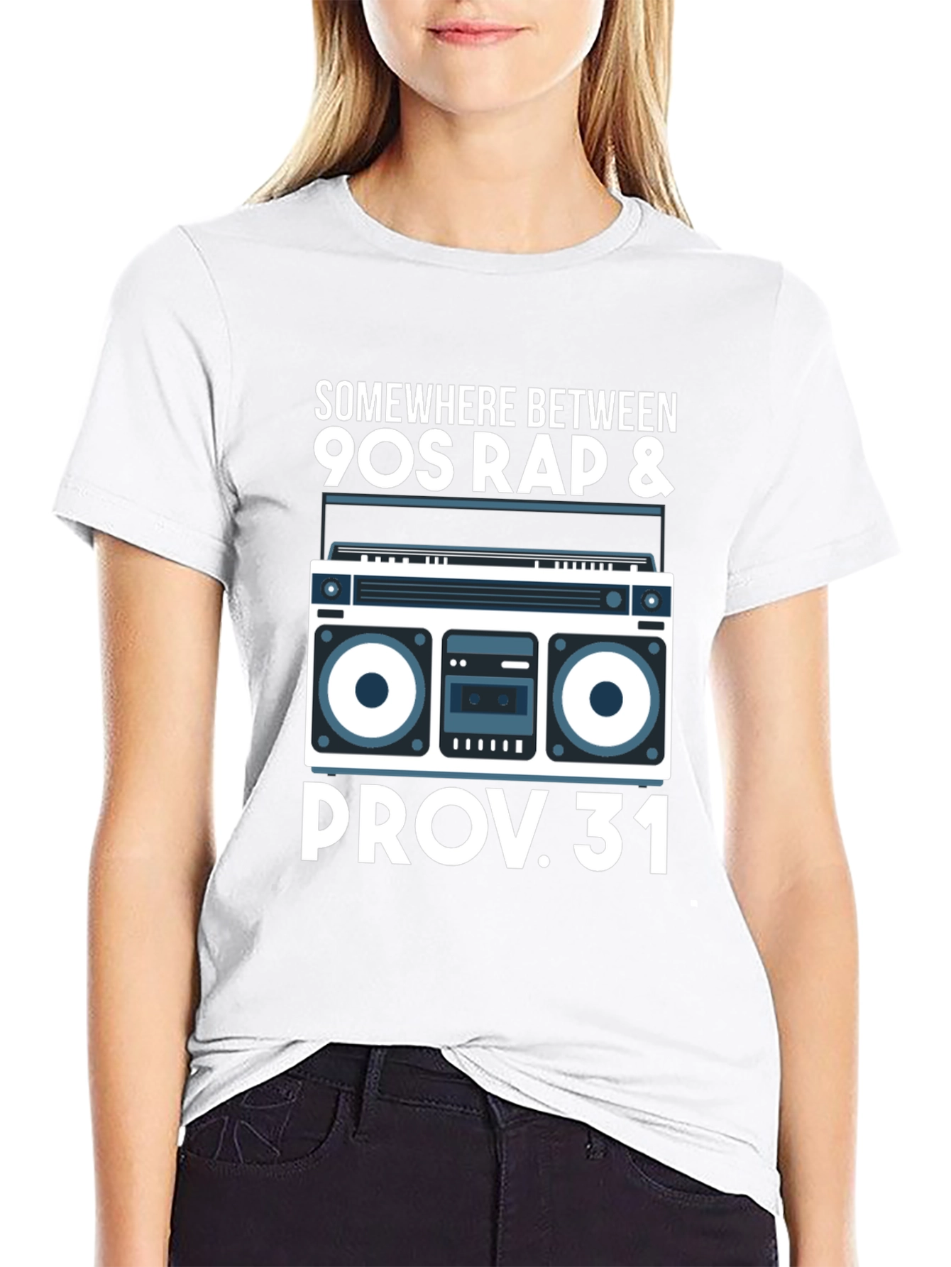 90s Rap & Proverbs 31 Graphic Tee