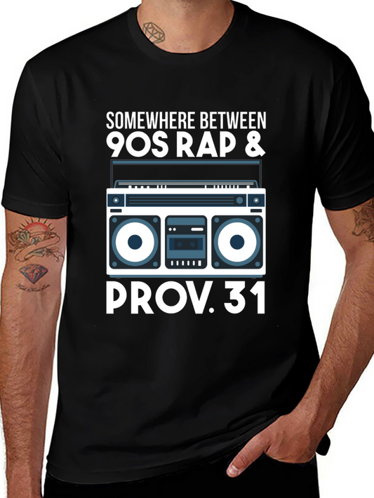 90s Rap & Proverbs 31 Graphic Tee