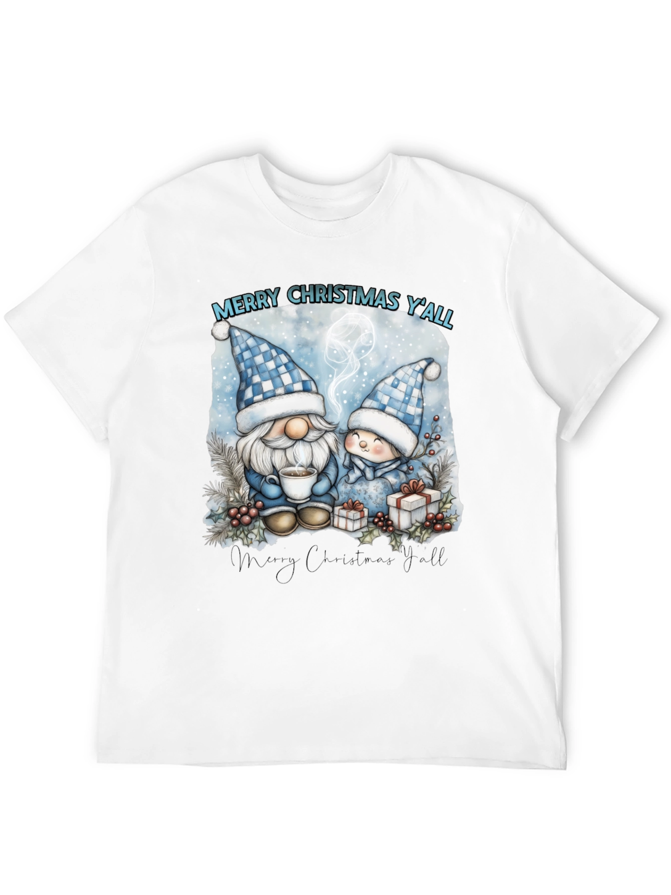 Merry Christmas Yall Gnome T-Shirt