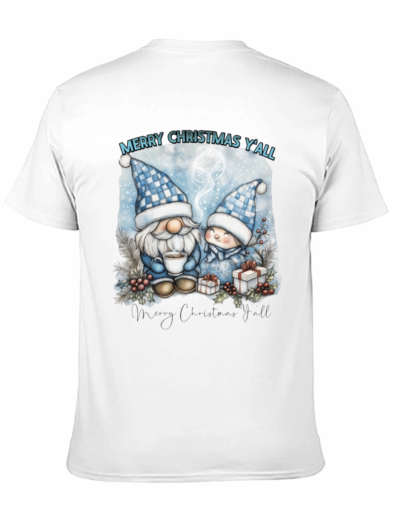 Merry Christmas Yall Gnome T-Shirt