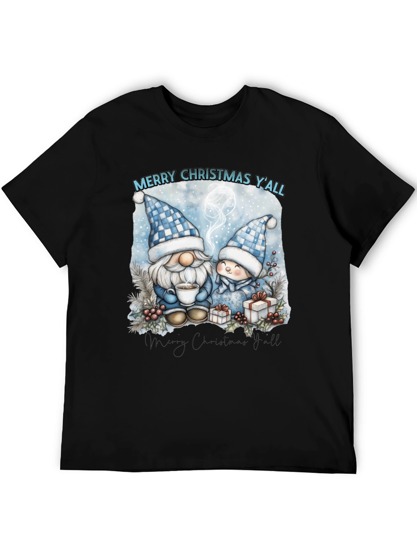 Merry Christmas Yall Gnome T-Shirt