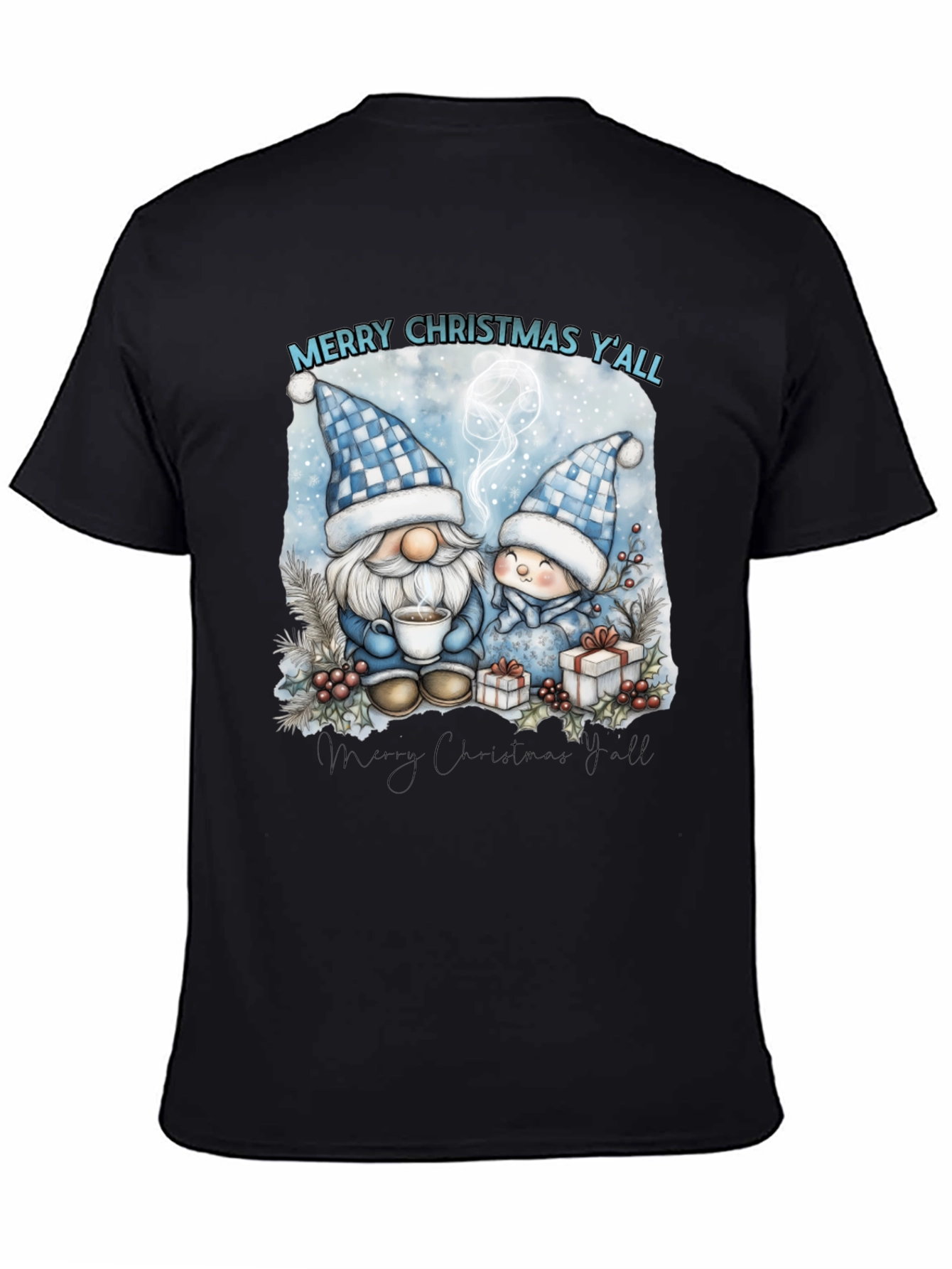 Merry Christmas Yall Gnome T-Shirt
